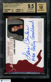 2003 Women of James Bond Autograph Lois Chiles LE Inscribed GOODHEAD BGS 9.5/10