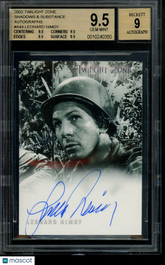 2002 Twilight Zone Autograph Leonard Nimoy Hansen Limited Auto BGS 9.5 Spock