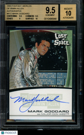 2003 Fantasy Worlds Lost in Space Autograph Mark Goddard Don West BGS 9.5/10