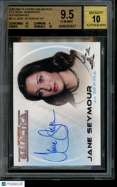 2006 Battlestar Galactica Autograph Jane Seymour SERINA LE Auto BGS 9.5/10 SP