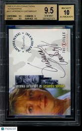 2005 X-Files Connections Autograph Veronica Cartwright Auto BGS 9.5/10 Gem Mint
