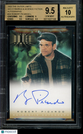 2003 The Outer Limits Autograph Robert Picardo Limited Auto BGS 9.5/10 Gem Mint