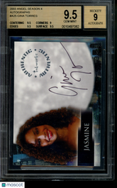 2003 Angel Season Four Autograph Gina Torres as Jasmine Auto BGS 9.5