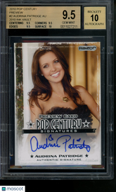 2010 Pop Century Signatures Preview Ink Vault Audrina Patridge Auto BGS 9.5/10