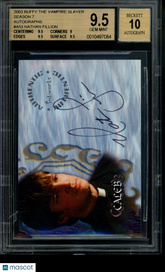 2003 Buffy the Vampire Slayer Autograph Nathan Fillion as Caleb Auto BGS 9.5/10