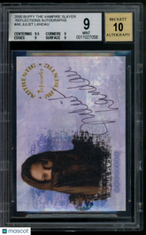 2000 Buffy the Vampire Slayer Reflections Autograph Juliet Landau Auto BGS 9/10