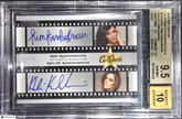 2010 Pop Century Stars Gold Khloe & Kim Kardashian Gold #/5 BGS 9.5/10 Auto