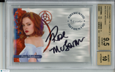 2003 Charmed Power of Three Autographs Rose McGowan #A8 BGS 9.5/10 Auto
