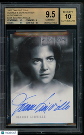 2005 Twilight Zone Science Superstition Autograph Joanne Linville Auto BGS 9.5
