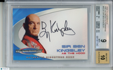 2004 Thunderbirds Are Go Movie Autographs Sir Ben Kingsley #AC2A BGS 9/10 Auto