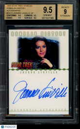 2002 Star Trek Nemesis Autograph Joanne Linville Short Print Auto BGS 9.5