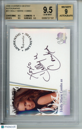 2006 Charmed Destiny Autograph Holly Marie Combs as Piper Auto #A1 BGS 9.5