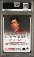 2012 The Amazing Spider-Man Movie Andrew Garfield SP Autograph PSA 8 Rare