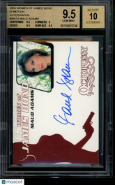 2003 Women of James Bond Autograph Maud Adams Octopussy Limited BGS 9.5/10