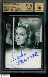 2002 Twilight Zone Autograph Julie Newmar Miss Devlin Limited Auto BGS 9.5/10