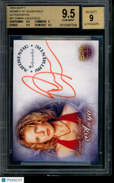 2004 Buffy the Vampire Slayer Autographs Emma Caulfield as Anya Auto BGS 9.5