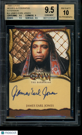 2009 Conan Movie Autograph James Earl Jones Doom Auto Limited Ed SP BGS 9.5/10