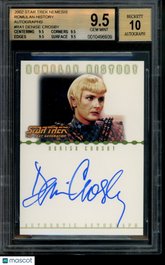 2002 Star Trek Nemesis Autograph Denise Crosby as Sela Limited Auto BGS 9.5/10