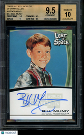 2003 Fantasy Worlds Lost in Space Autograph Bill Mumy Will Robinson BGS 9.5/10