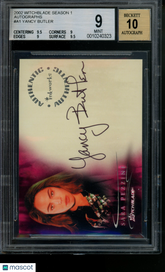 2002 Witchblade Season One Autograph Yancy Butler as Sara Pezzini Auto BGS 9/10