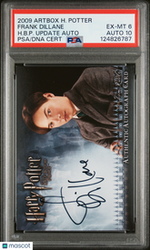 2009 Artbox Harry Potter HBP Update Autograph Frank Dillane Voldemort PSA 6/ 10