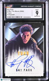 2000 Topps X-Men The Movie Ray Park - Toad Signature CGC 9/10 Auto
