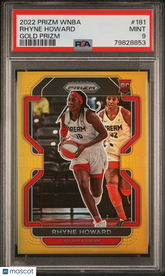 2022 Panini Prizm WNBA Rhyne Howard #181 Rookie Gold RC #2/10 PSA 9 DREAM