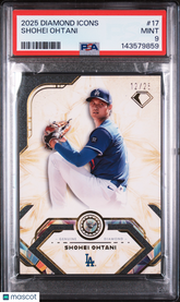2025 Topps Diamond Icons Shohei Ohtani Genuine Diamond Gem #12 /25 PSA 9 Mint