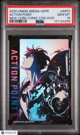 2025 Union Arena Uepr-Promos Action Point New York Comic Con 2025 PSA 10 #AP01