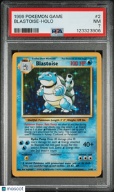 1999 Pokemon Game Blastoise #2 Holo PSA 7 NM