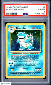 1999 Pokemon Game Blastoise Holo Holo PSA 6 #2