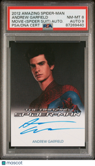 2012 The Amazing Spider-Man Movie Andrew Garfield SP Autograph PSA 8 Rare