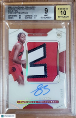 SCOTTIE BARNES 2021-22 NATIONAL TREASURES RPA FOTL /24 BGS 9 AUTO 10 PATCH RC 🔥