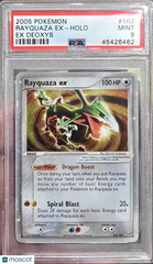 2005 Pokemon EX Deoxys Rayquaza EX Holo PSA 9 #102 Mint