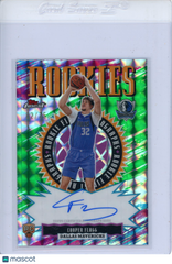 2025 Topps Finest Cooper Flagg Green Geometric Refractor Rookie Auto 62/75