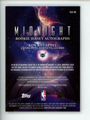 2025-26 Topps Midnight Kon Knueppel RC Rookie Patch Auto Midnight 07/12 Hornets