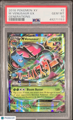 2016 Pokemon Xy Generations M Venusaur EX Generations PSA 10 #2 Gem Mint Rare