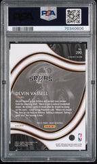 DEVIN VASSELL 2020 PANINI SELECT ZEBRA PRIZM #290 COURTSIDE ROOKIE PSA 10 POP 2