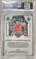 2019 Chronicles N. Alexander-Walker #527 PSA 10 #/8 Rookie Lucky Envelopes