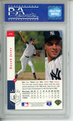 1993 SP Derek Jeter #279 Foil Rookie RC PSA 8 NM-MT NY Yankees HOF