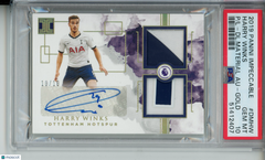 2019-20 Panini Impeccable Harry Winks Dual Patch Auto Gold 10/10 PSA 10 Gem