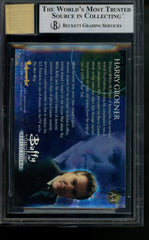 2000 Buffy the Vampire Slayer Ref Autograph Harry Groener Wilkins Auto BGS 9/10