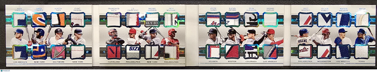 OHTANI Rookie 2018 National Treasures Chest Laundry Logo Tag Patch #1/1 🔥