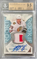 ARTEMI PANARIN 2015-16 UD THE CUP ROOKIE PATCH AUTO #/99 BGS 9.5/10 RANGERS