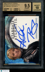 2009 Stargate Atlantis Autograph Amanda Tapping Lt Carter LE SP Auto BGS 9.5/10