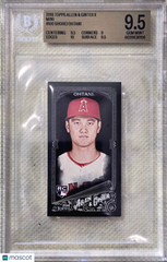 2018 Topps Allen and Ginter X Mini Shohei Ohtani #100 BGS 9.5 Black Rookie Pop 2