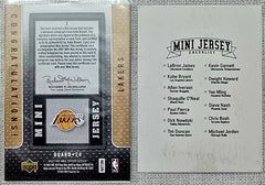 2007 &Upper Deck Mini Jersey Signed Jersey Autograph PSA Authentic Auto
