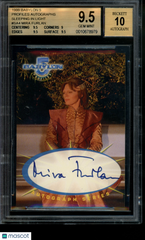 1999 Babylon 5 Profiles Autograph Mira Furlan as Delenn Limited Auto BGS 9.5/10