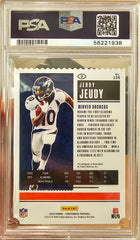 2020 Contenders Jerry Jeudy #106 PSA 10 Rookie Stub Auto #/10 POP 1 Browns