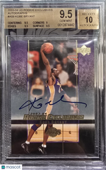 2003-04 Upper Deck Rookie Exclusives Autograph Kobe Bryant Auto SP BGS 9.5/10